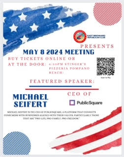 Michael Seifert, CEO of Public Square, to Be the Guest Speaker at Our May Meeting